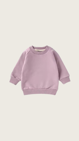 Lavender Organic Cotton Sweater