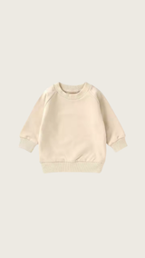Cream Organic Cotton Sweater