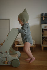 Basic Organic Cotton Romper - Green