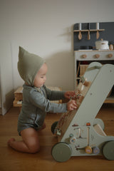 Basic Organic Cotton Romper - Green