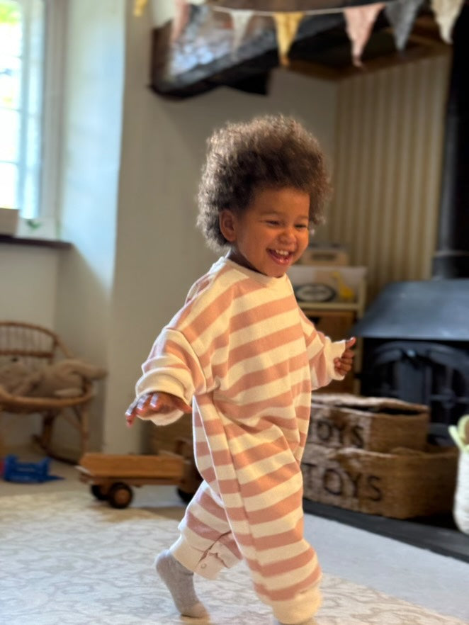 Bodysuit rayé oversize Barbe à Papa 