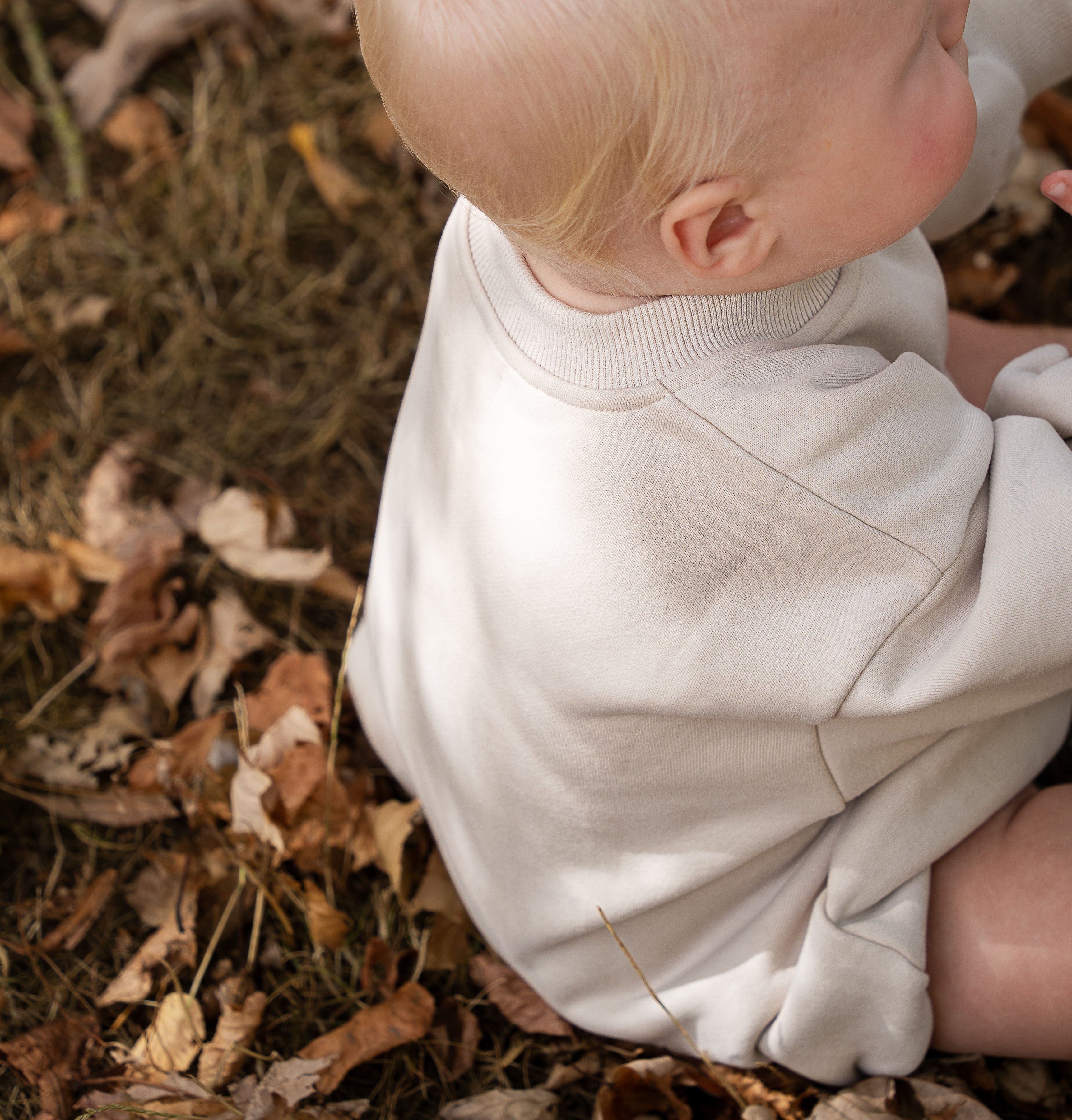 Dove Linen Terry Romper