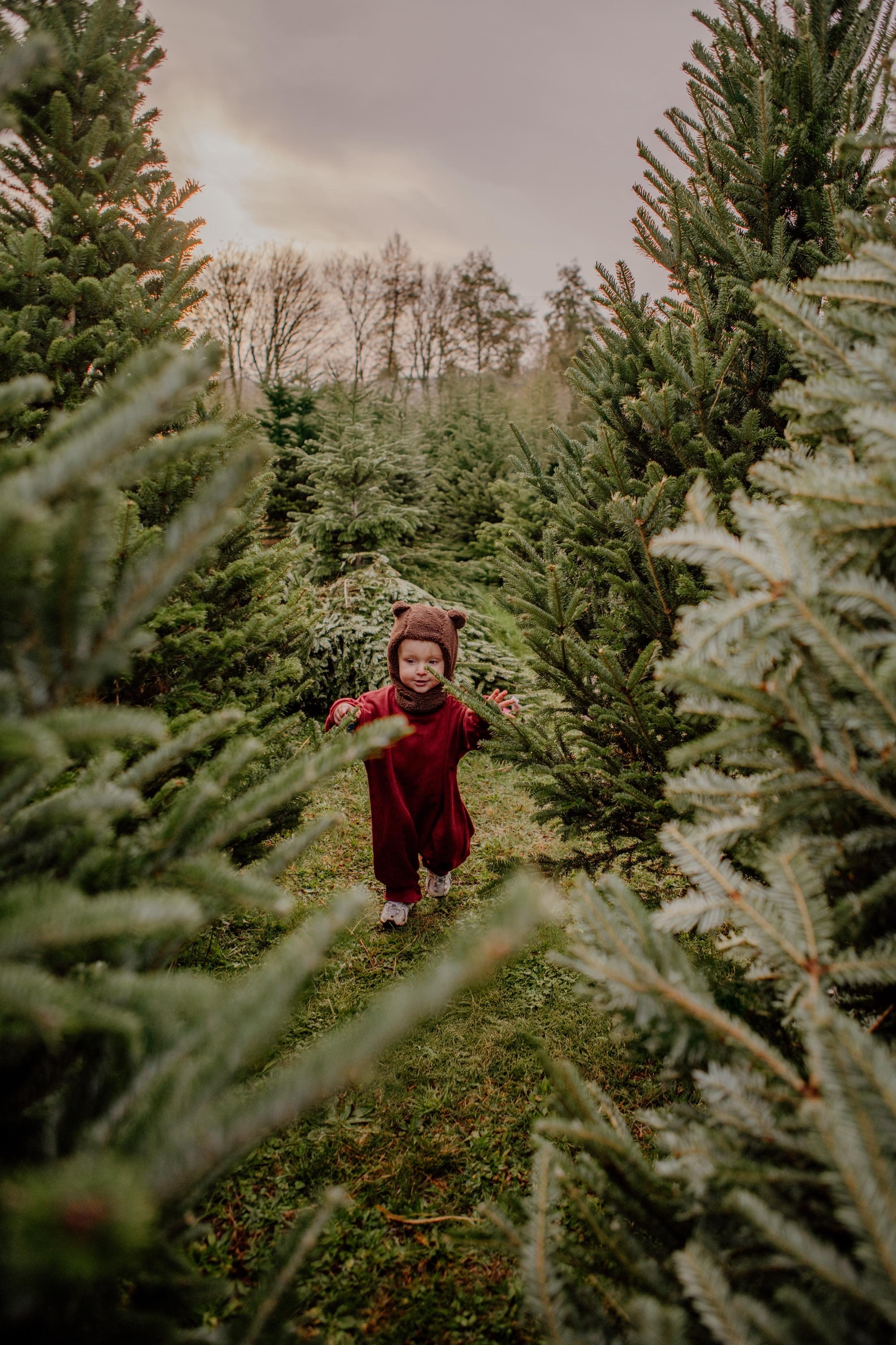 Winter Berry – Oversized Cozy Bodysuit