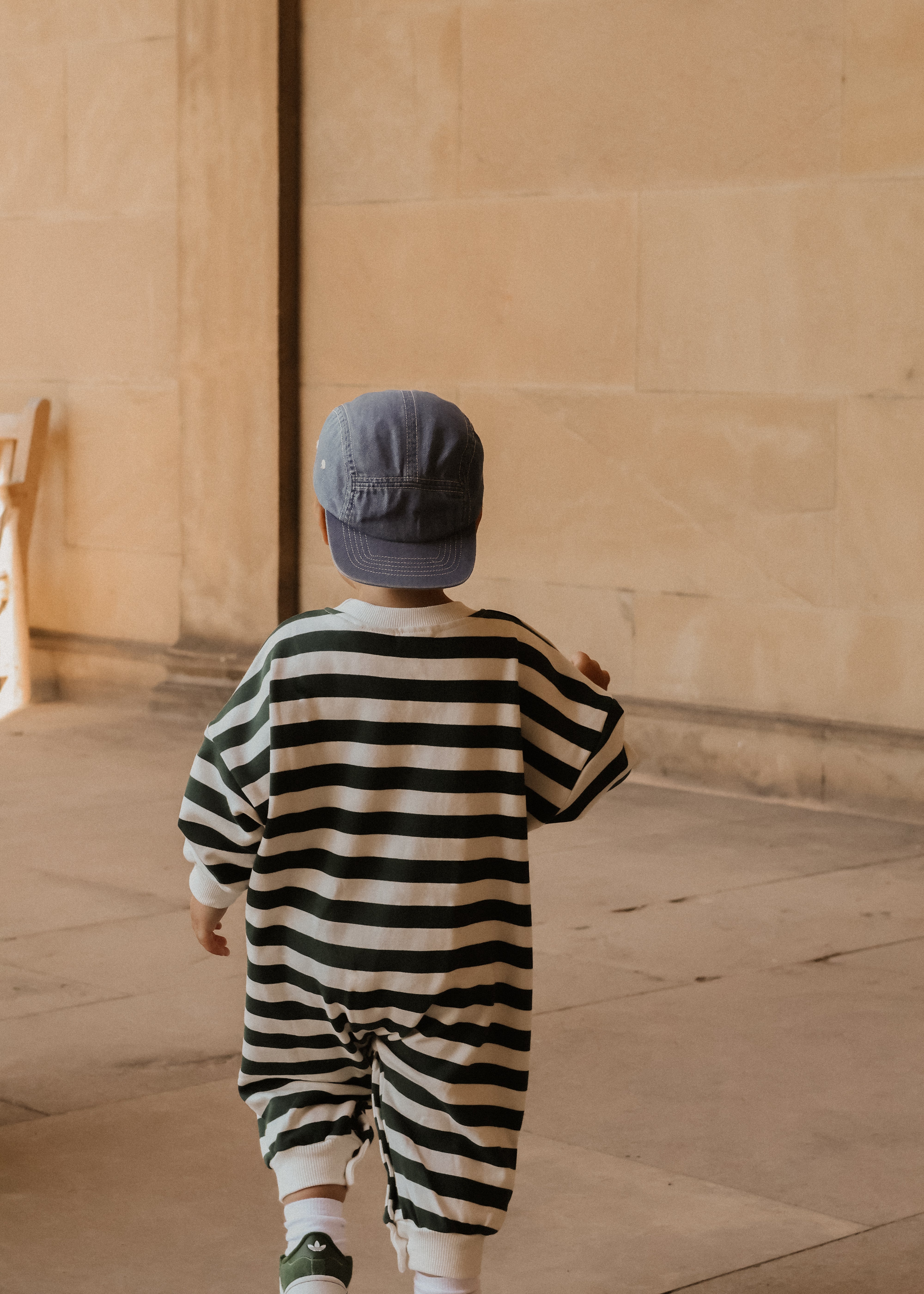 Body Oversize - Rayures vertes 