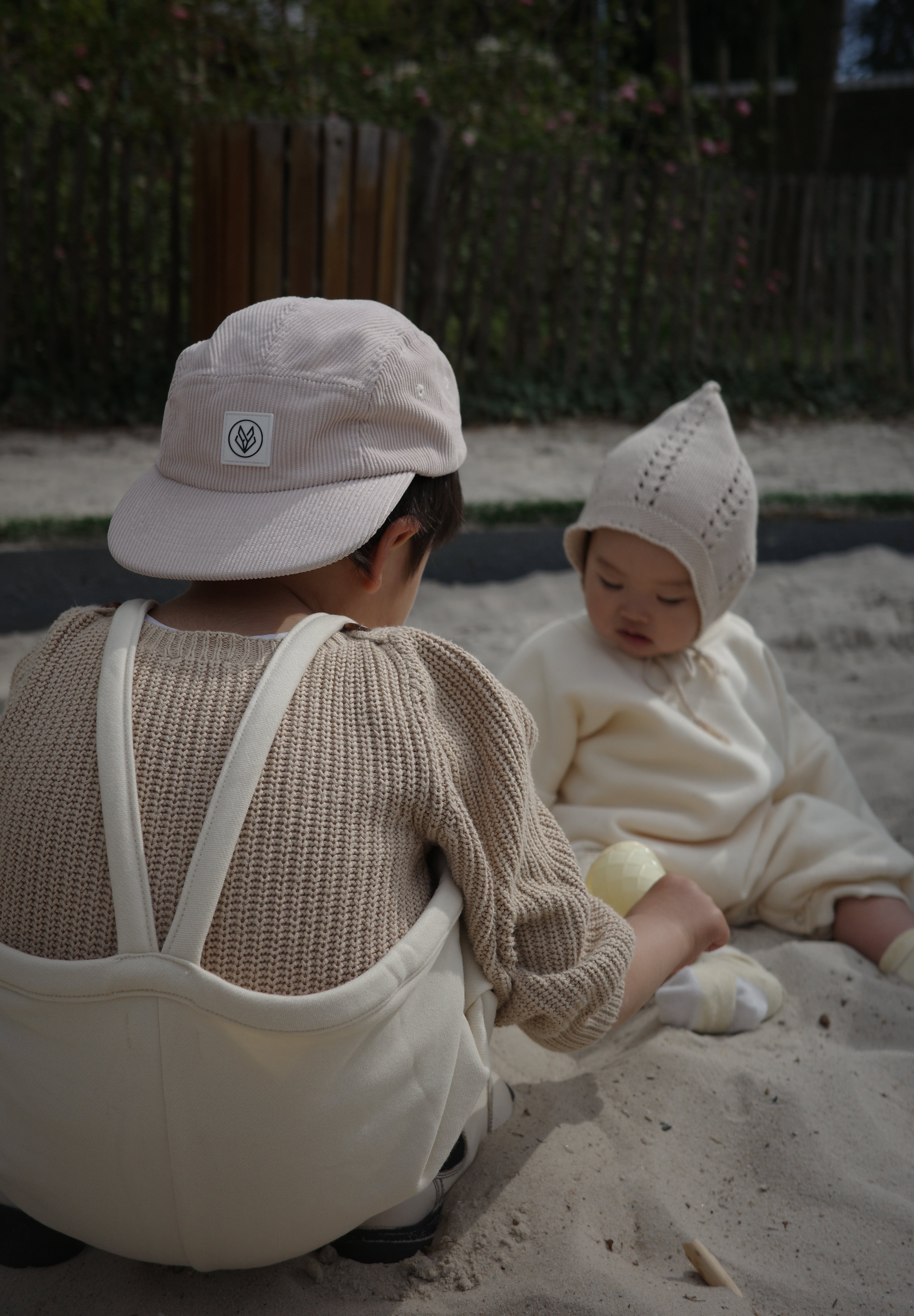 Ivory Bliss Oversized Dungarees