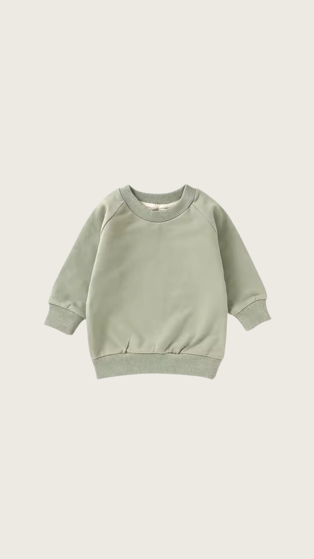 Green Organic Cotton Sweater