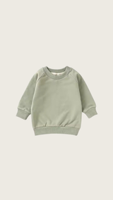 Green Organic Cotton Sweater