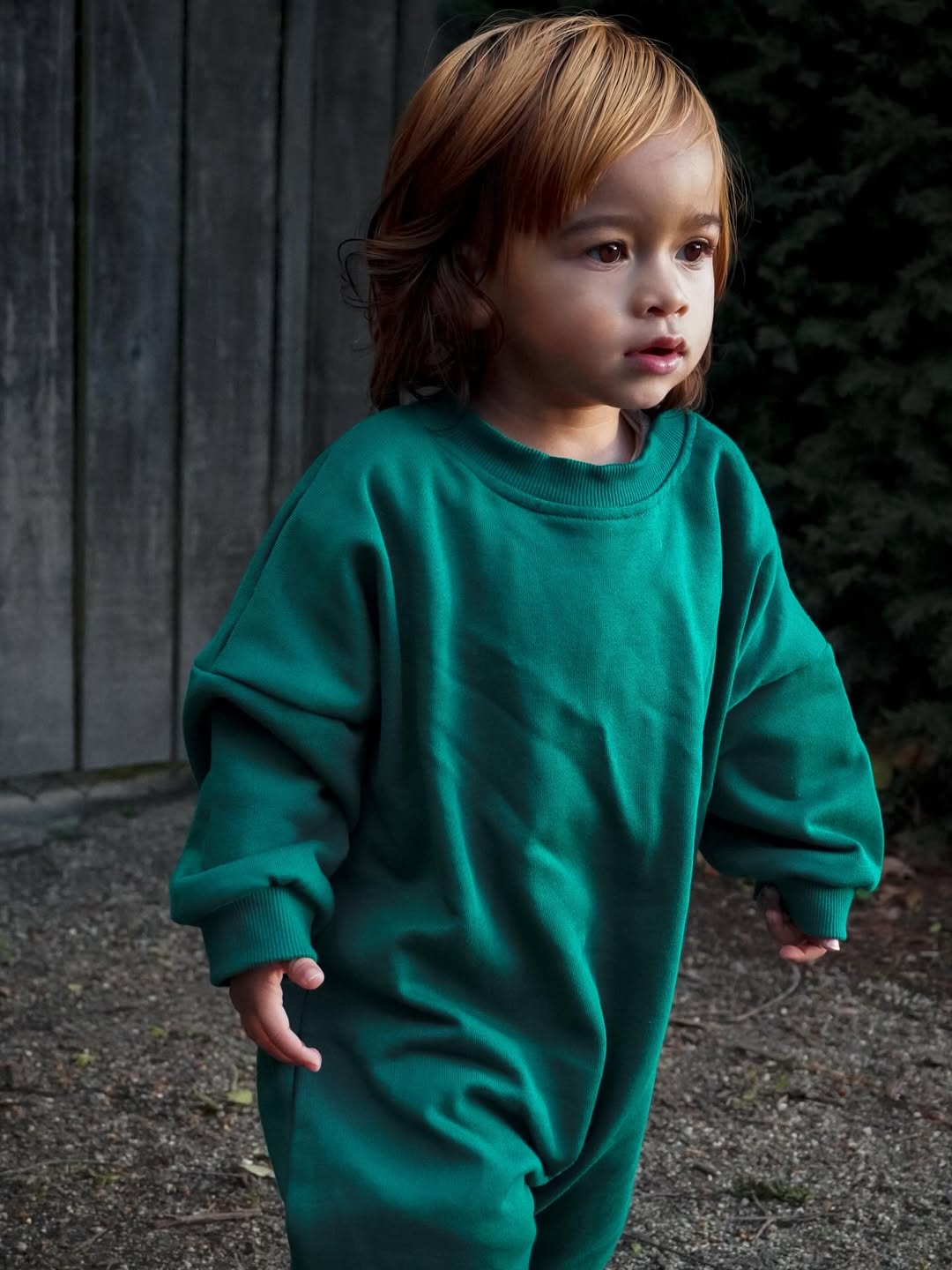 Winter Spruce – Oversized Cozy Bodysuit